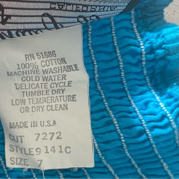 Vintage 80s Dress Strapless Size 7 - Picture 7 of 11